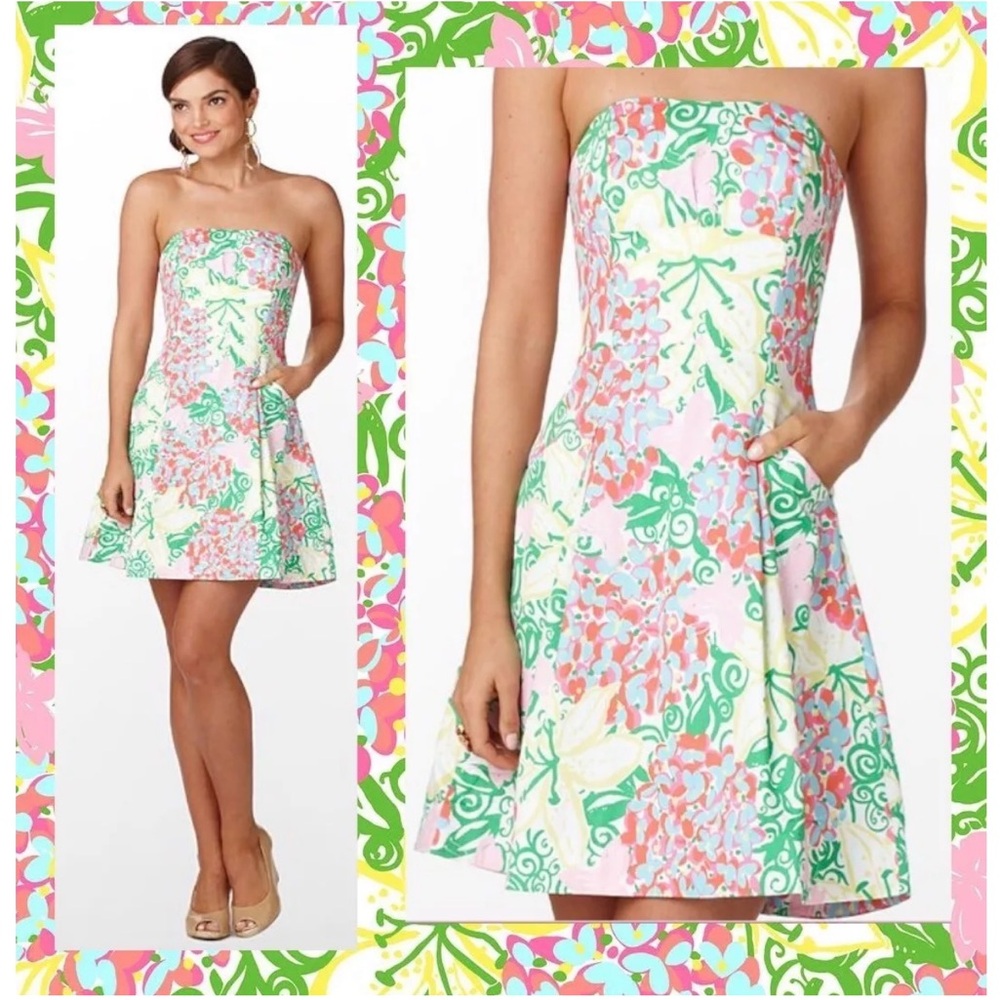 Lilly Pulitzer Blossom Resort White Mariposa dress
